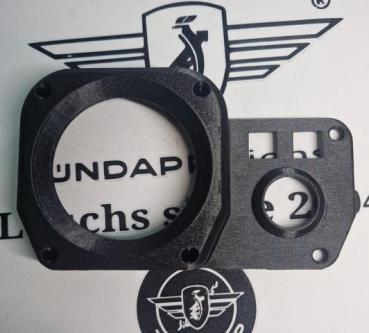 Zündapp Tachogehäuse für Hai 25 , 50 CX  448-​16.115  Struktur PETG